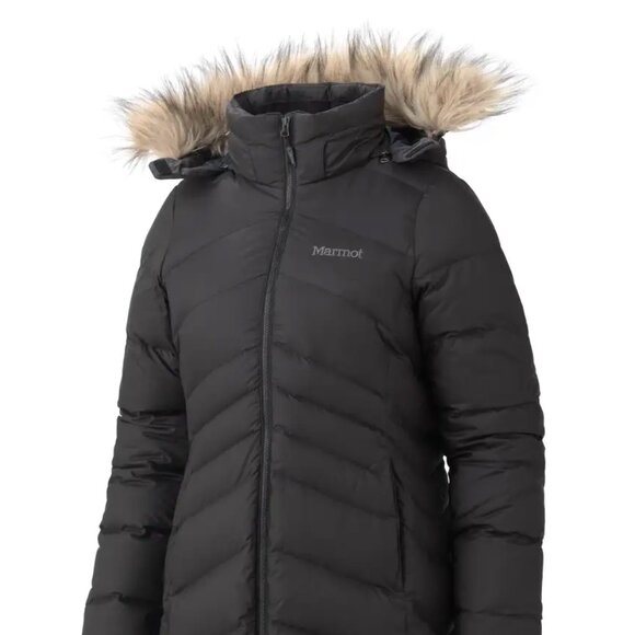 Marmot Montreal Down Coat, Black in XL - Picture 7 of 14